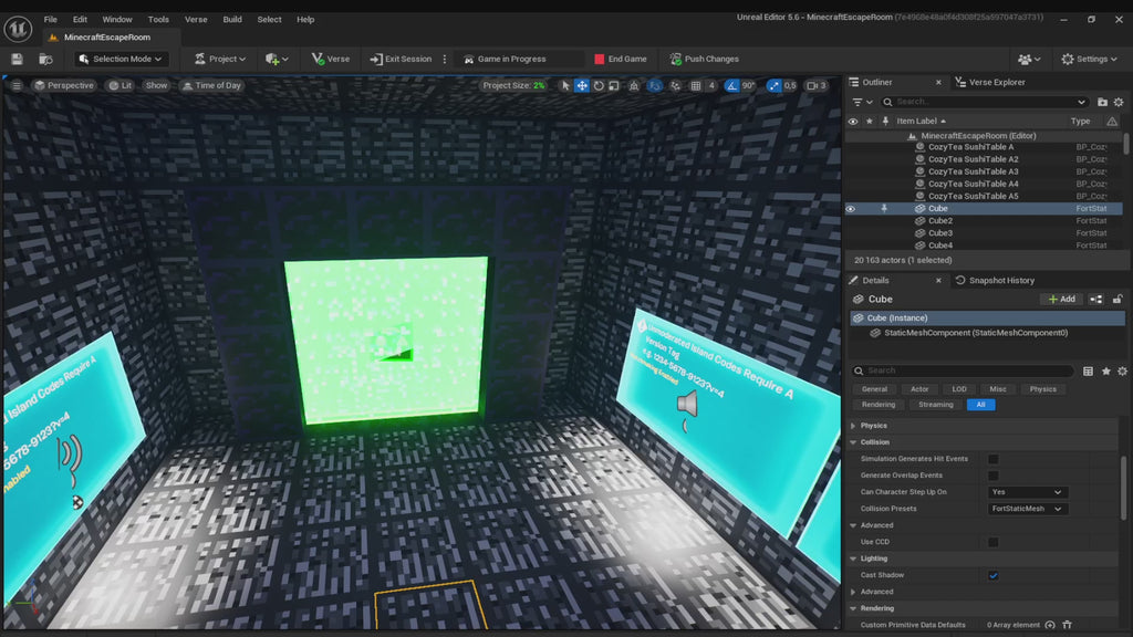 MINECRAFT ESCAPE ROOM