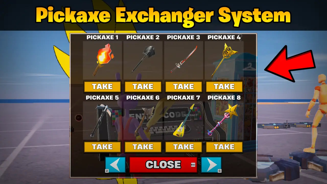 Pickaxe Exchanger System