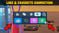 LIKE & FAVORITE UI / IN-WORLD UI WIDGET ANIMATION